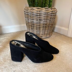 Dolce Vida Suede Closed Toed Mules